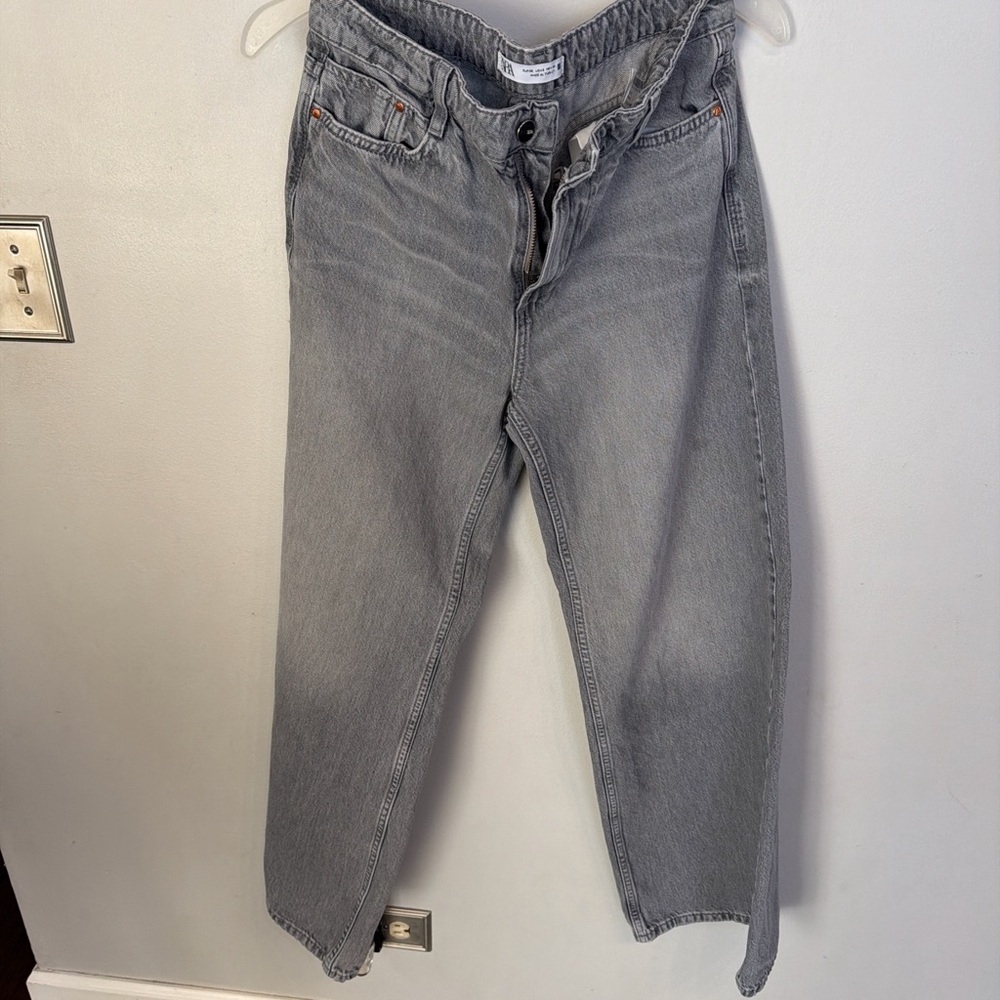 Women’s Classic High-Rise Gray Jeans